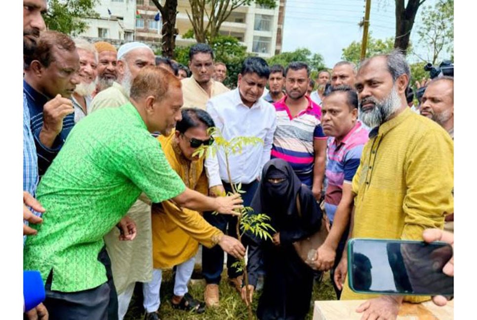 নোয়াখালীতে বিএনপি ও কৃষক দলের যৌথ উদ্যোগে বৃক্ষরোপণ কর্মসূচি