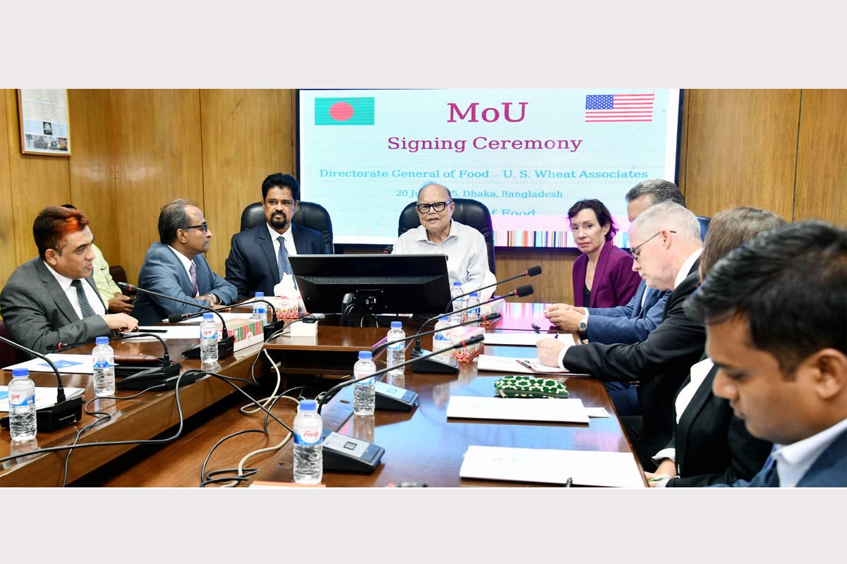 গম আমদানির লক্ষ্যে বাংলাদেশ ও যুক্তরাষ্ট্রের মধ্যে সমঝোতা স্মারক