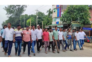 গাংনীতে বিএনপির বিক্ষোভ মিছিল ও সমাবেশ