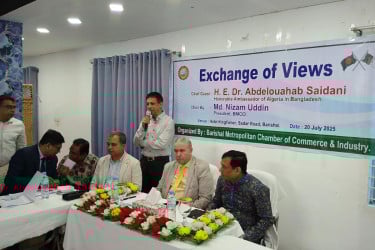 বরিশালের ব্যবসায়ীদের সাথে আলজেরিয়ার রাষ্ট্রদূতের মতবিনিময়