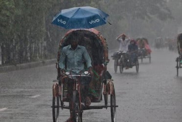 ঢাকায় বৃষ্টির সম্ভাবনা