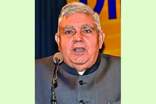 পদত্যাগ করলেন ভারতের উপরাষ্ট্রপতি জগদীপ ধনখড়