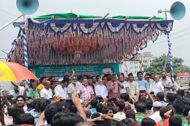 গাজীপুরে শ্রমিক দলের প্রতিবাদ সমাবেশ