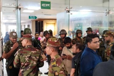 বার্ন ইনস্টিটিউটে নিরাপত্তা জোরদার, প্রবেশে কড়াকড়ি
