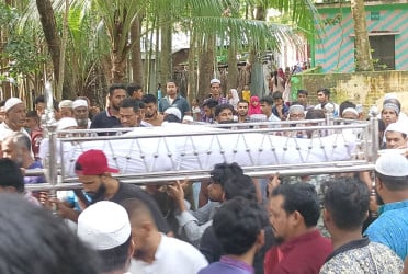 লক্ষ্মীপুরে নিথর দেহে ফিরল সায়ান, বাড়িতে শোকের মাতম