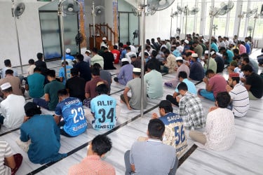 বিমান বিধ্বস্তে নিহতদের জন্য গোবিপ্রবিতে দোয়া মাহফিল