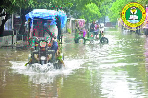 বৃষ্টি হলেই দুর্ভোগ