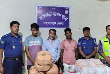 বাগেরহাটে ৩ মাদক কারবারি গ্রেফতার