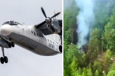 রাশিয়ায় বিমান বিধ্বস্ত, কাউকে জীবিত পাওয়া যায়নি