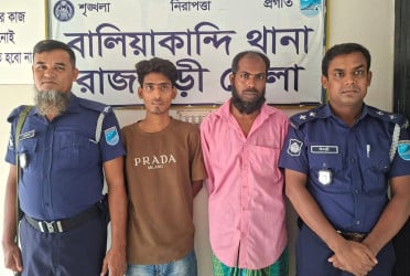 রাজবাড়ীতে ডাকাতির ঘটনায় গ্রেফতার দুই