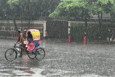 সাগরে লঘুচাপ, সারাদেশে ভারি বৃষ্টির পূর্বাভাস