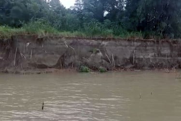 মানিকগঞ্জে পদ্মা নদীতে ব্যাপক ভাঙন