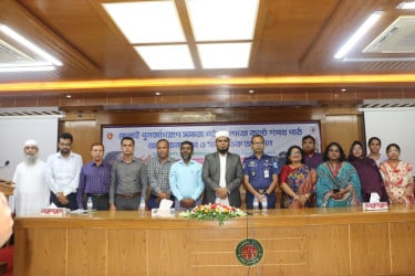 গোপালগঞ্জে জুলাই পুনর্জাগরণে সমাজ গঠনে লাখো কন্ঠে শপথ পাঠ ও আলোচনা সভা