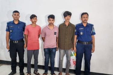 কিশোরীকে ধর্ষণের অভিযোগে গ্রেফতার ৩
