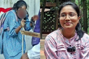 ১৪ জুলাই হাসিনাকে লাল কার্ড দেখিয়েছিলাম: সানজিদা
