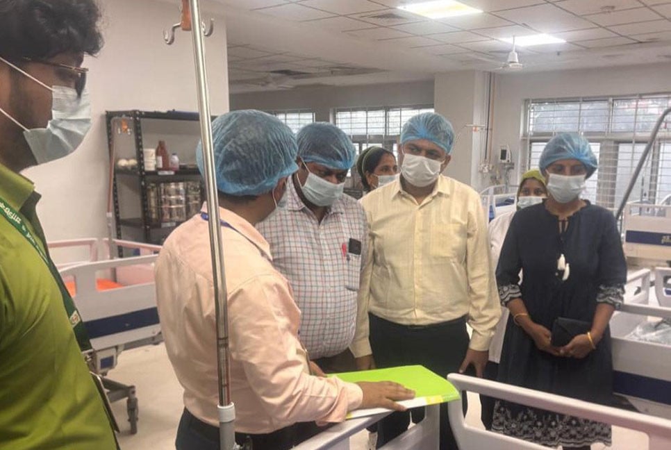 কার্যক্রম শেষ করে ফিরে গেল ভারতীয় মেডিক্যাল টিম