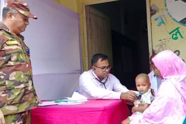 তারুণ্যের উৎসব ঘিরে নীলফামারীতে স্বাস্থ্য সেবা ক্যাম্পেইন অনুষ্ঠিত