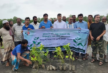 কলাপাড়ায় মাসব্যাপী বৃক্ষরোপণ কর্মসূচির উদ্বোধন