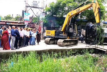 নারায়ণঞ্জের দুই দশকের জলাবদ্ধতা নিরসনে তৎপরতা শুরু