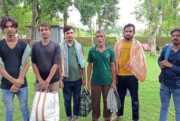 মেহেরপুরে সীমান্ত দিয়ে ১৮ জনকে পুশইন করল বিএসএফ
