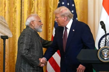 ট্রাম্পের শুল্কারোপ-জরিমানা ঘোষণার প্রতিক্রিয়ায় যা বলল ভারত