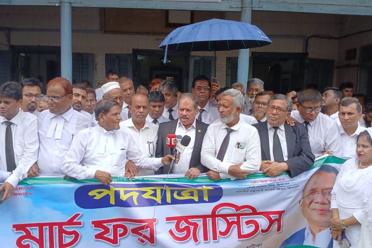 ন্যায়বিচার ও আইনের শাসনকে প্রতিষ্ঠা না করলে গণতন্ত্র টিকবে না: সরোয়ার