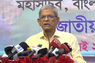 বিএনপির নির্বাচন দাবির যৌক্তিকতা এখন প্রমাণ হচ্ছে : মির্জা ফখরুল