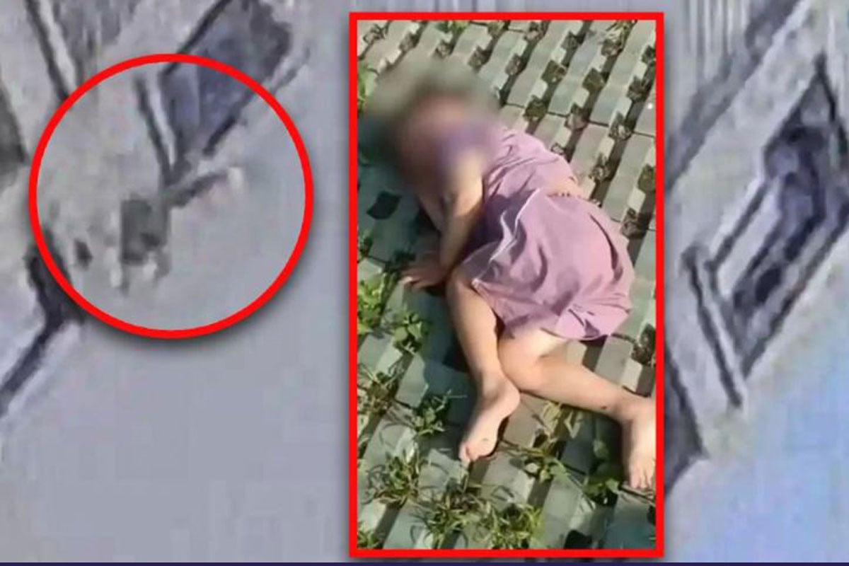 ১৮তলা থেকে পড়েও অলৌকিকভাবে বেঁচে গেল ৩ বছরের শিশু!