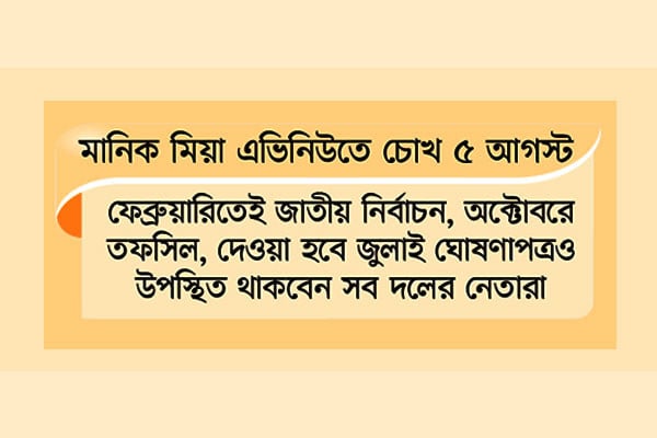 কাল ভোটের রোডম্যাপ
