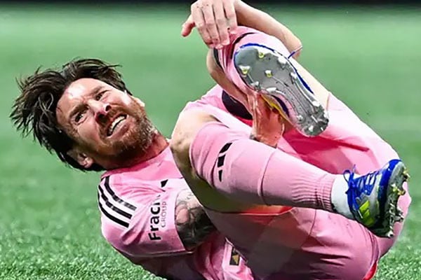 ইনজুরিতে মেসি
