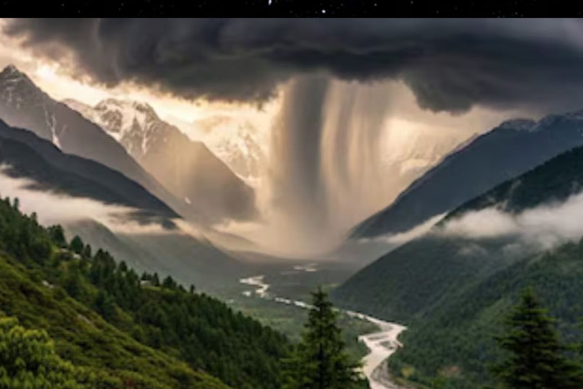 মেঘভাঙা বৃষ্টি কি?