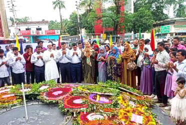 জুলাই গণঅভ্যুত্থান দিবসে মেহেরপুরে শহীদদের প্রতি শ্রদ্ধা