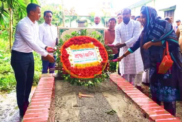 গাজীপুরে জুলাই শহীদদের স্মৃতির প্রতি শ্রদ্ধা জ্ঞাপন