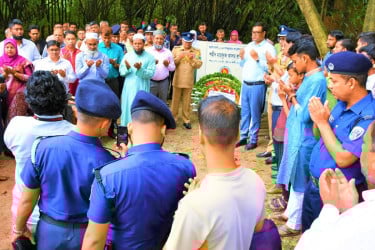 নওগাঁয় শ্রদ্ধা ও উৎসবে জুলাই গণঅভ্যুত্থান দিবস পালিত