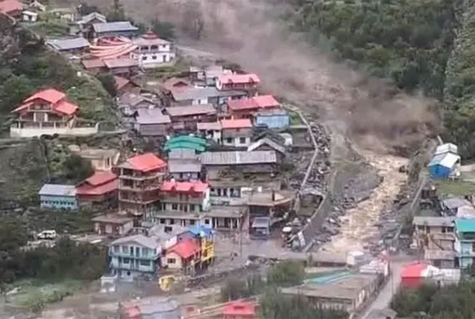 ভারতের উত্তরাখণ্ডে ভারী বৃষ্টি ও বন্যায় নিখোঁজ ৫০