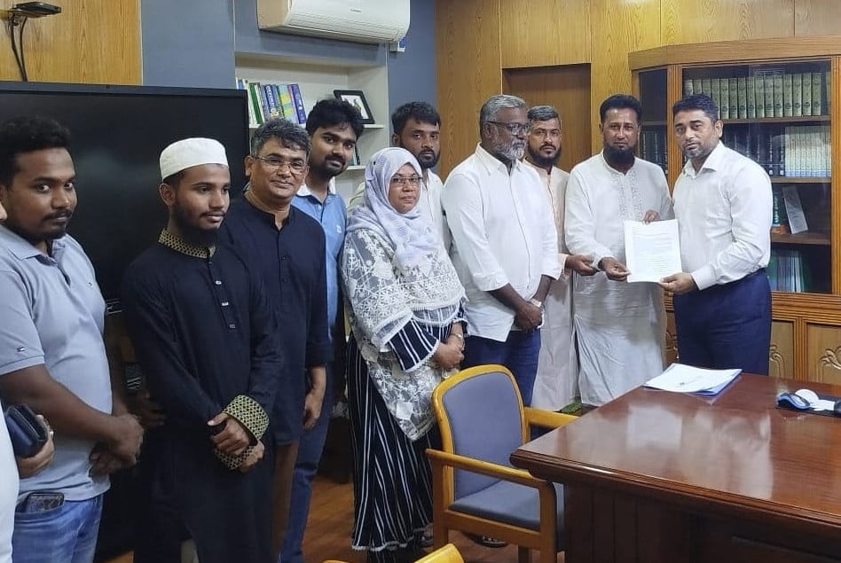 শিক্ষা প্রতিষ্ঠানে অগ্নি-নিরাপত্তা নিশ্চিতকরণে ব্রাহ্মণবাড়িয়া জেলা প্রশাসককে স্মারকলিপি প্রদান