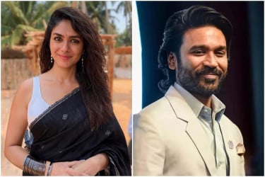 ধনুষের সঙ্গে প্রেমের গুঞ্জন, মুখ খুললেন ম্রুণাল