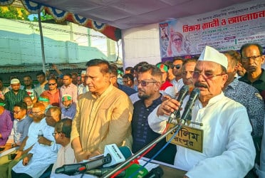 নির্বাচনের মাধ্যমে চূড়ান্ত বিজয় অর্জিত হবে: গয়েশ্বর চন্দ্র রায়