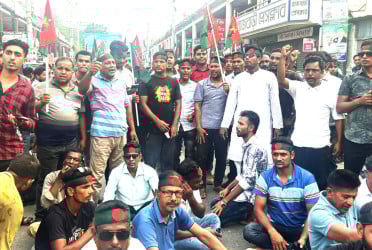 রাজবাড়ীতে বিএনপির বিজয় র‌্যালি অনুষ্ঠিত