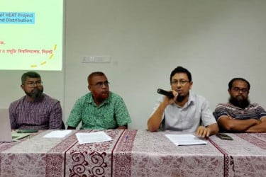 ৪০০০ কোটি টাকার হিট প্রকল্পে ভয়াবহ অনিয়মের অভিযোগ শাবি শিক্ষকদের