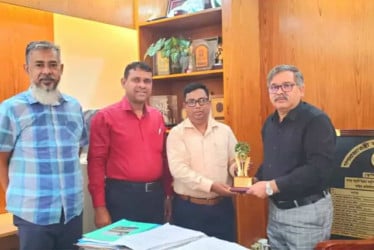 বৃক্ষরোপণে জাতীয় পুরস্কার পেল বিএমডিএ