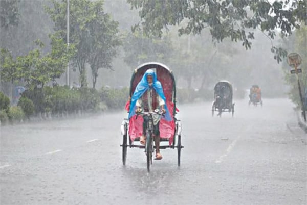 ঢাকা-খুলনা-বরিশাল ও চট্টগ্রাম বিভাগে ভারি বৃষ্টির আভাস