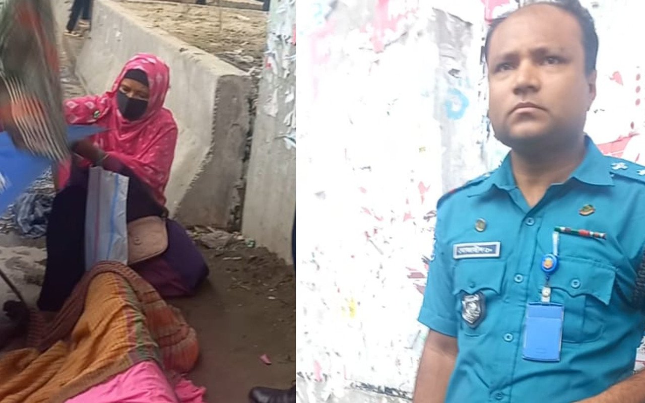 প্রসব যন্ত্রণাকাতর নারীকে হাসপাতালে পাঠাল পুলিশ, ফুটফুটে সন্তানের জন্ম