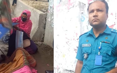 প্রসব যন্ত্রণাকাতর নারীকে হাসপাতালে পাঠাল পুলিশ, ফুটফুটে সন্তানের জন্ম