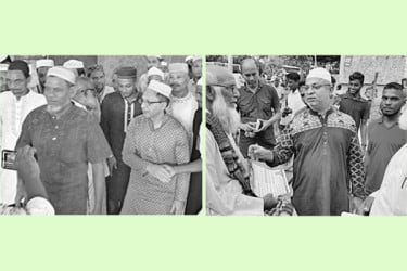 ভোটের মাঠে প্রার্থীরা