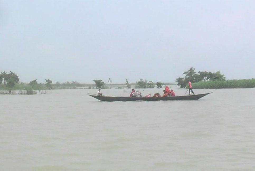 কুড়িগ্রামে বন্যা প‌রি‌স্থি‌তি অপ‌রিবর্তিত