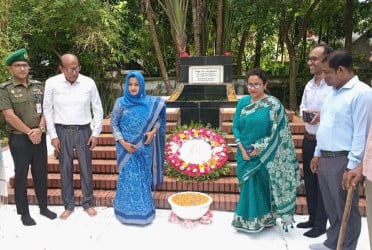 নড়াইলে চিত্রশিল্পী এস এম সুলতানের জন্মবার্ষিকীতে শ্রদ্ধা
