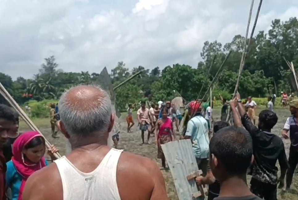 করিমগঞ্জে দুই পক্ষের সংঘর্ষ, আহত ২০