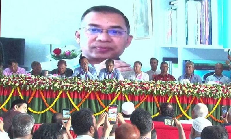 নির্বাচন ঘিরে ষড়যন্ত্র হচ্ছে : তারেক রহমান