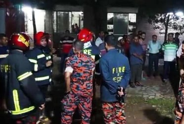 খুলনার সুপার জুট মিলে অগ্নিকাণ্ড